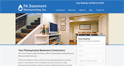 Desktop Screenshot of pabasement.com