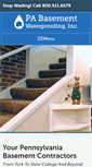 Mobile Screenshot of pabasement.com